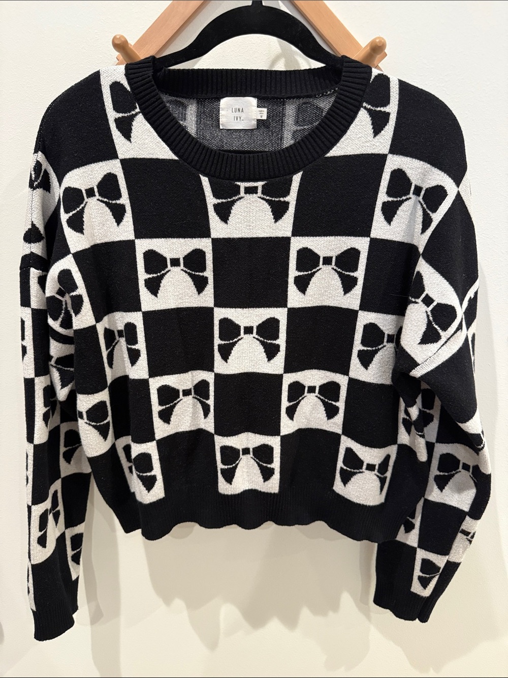 Luna Ivy Bow Sweater